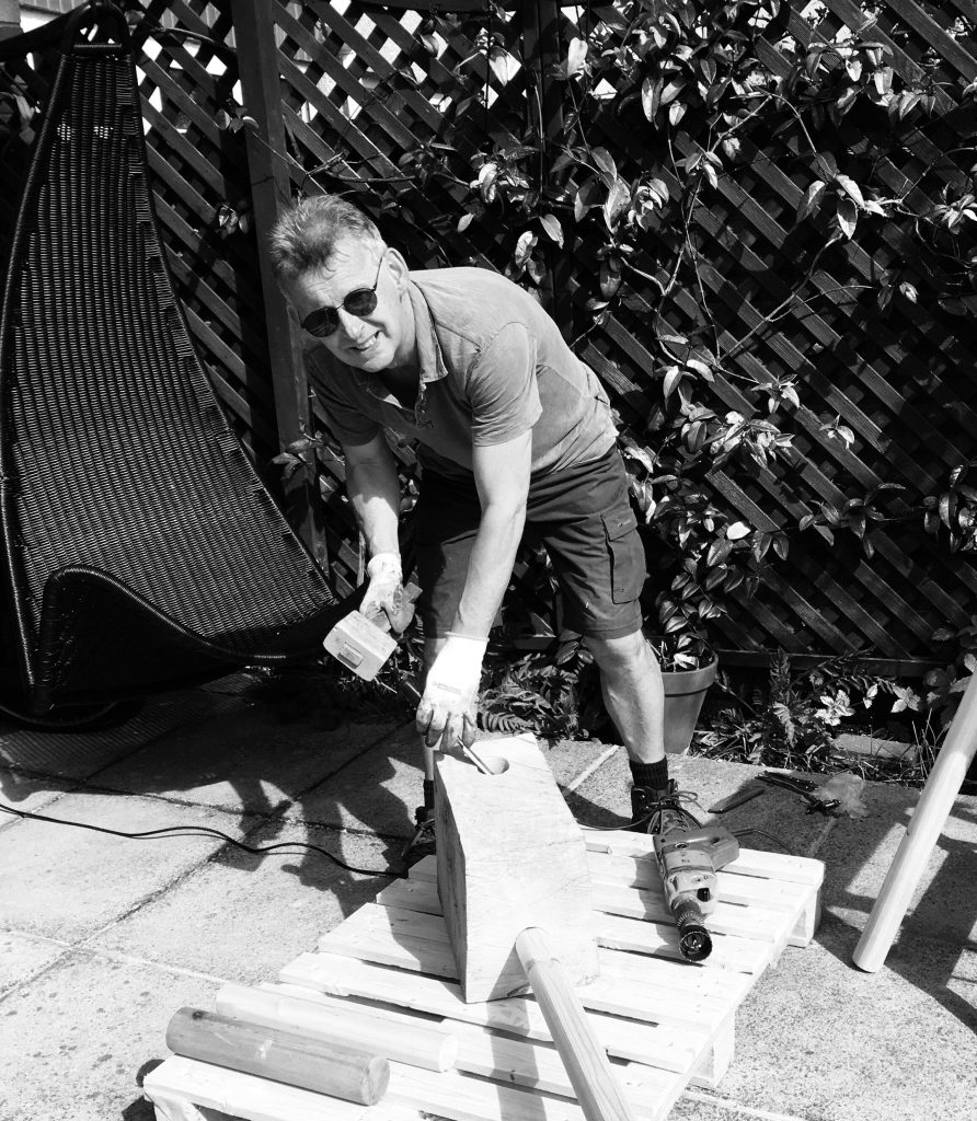 Chris Mc at work