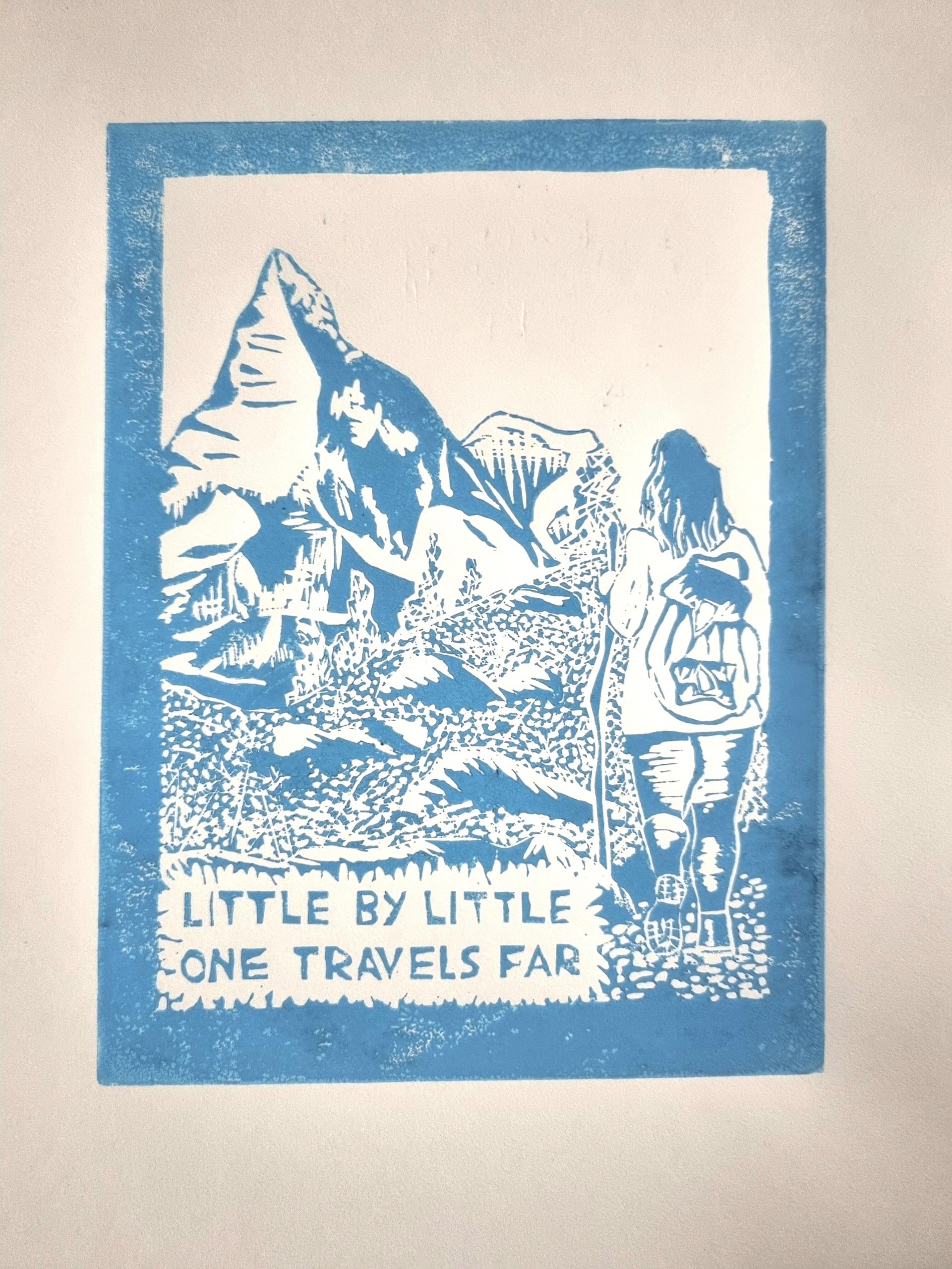 Oxon Artmakers: Little by little one travel far, Lincut