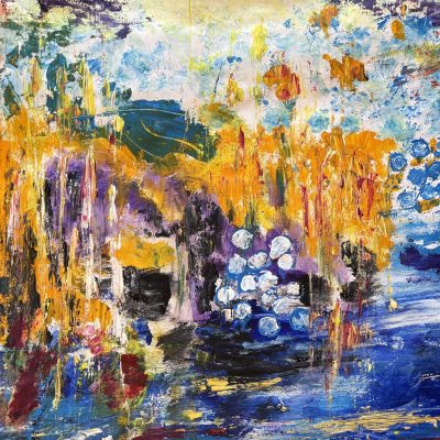 Painted with kitchen utensils